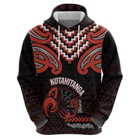 Maori Waitangi Zip Hoodie Kotahitanga Poutama Mix Whakairo - Polynesian Pride