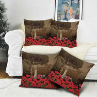 Australia - New Zealand ANZAC Lone Pine Pillow Cover The Last Post LT7 - Polynesian Pride