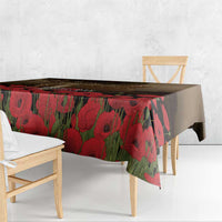 Australia - New Zealand ANZAC Lone Pine Tablecloth The Last Post