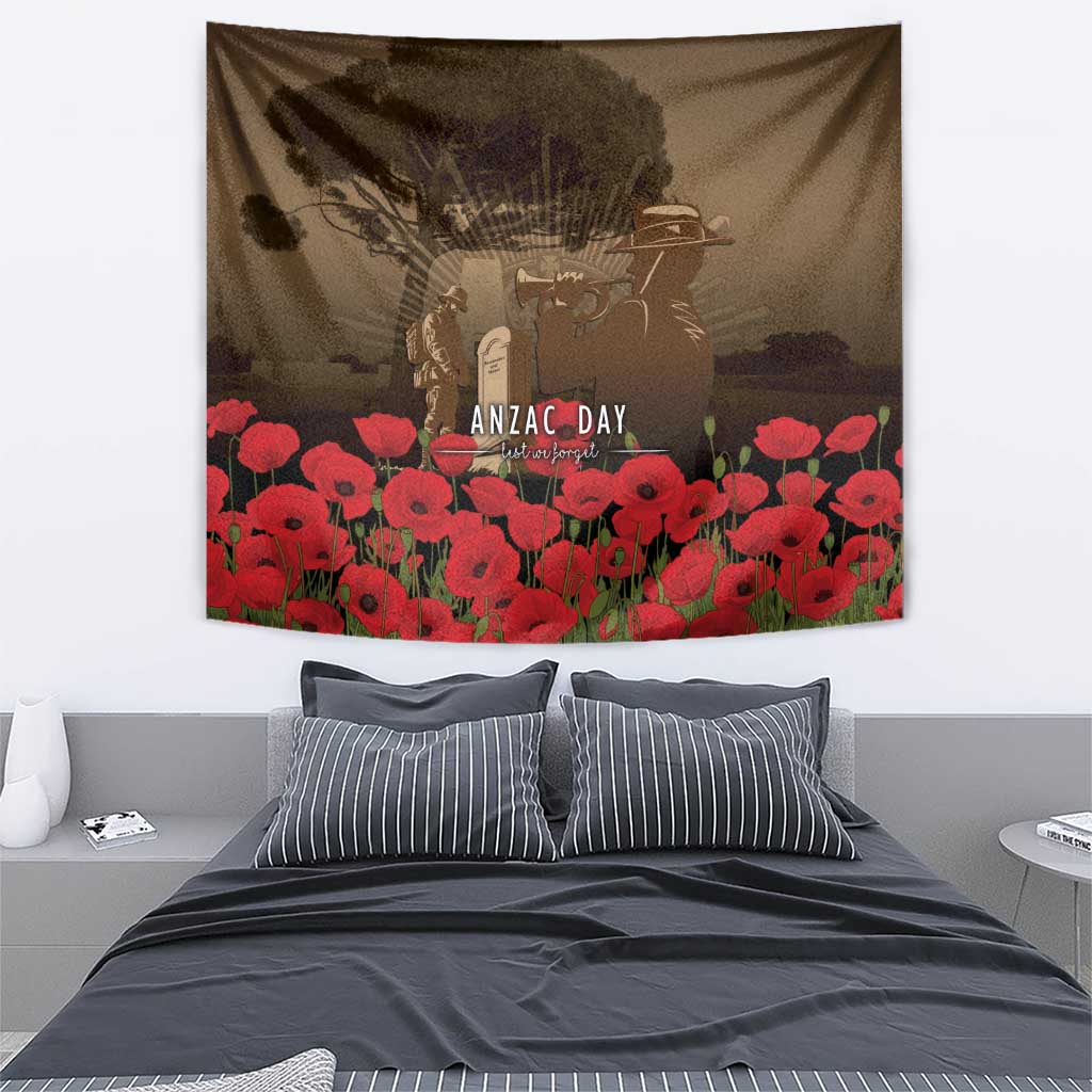 Australia - New Zealand ANZAC Lone Pine Tapestry The Last Post LT7 - Polynesian Pride