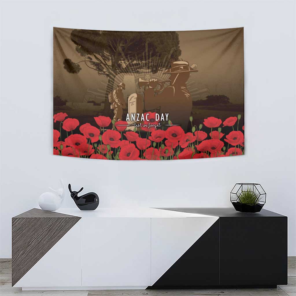 Australia - New Zealand ANZAC Lone Pine Tapestry The Last Post LT7 - Polynesian Pride