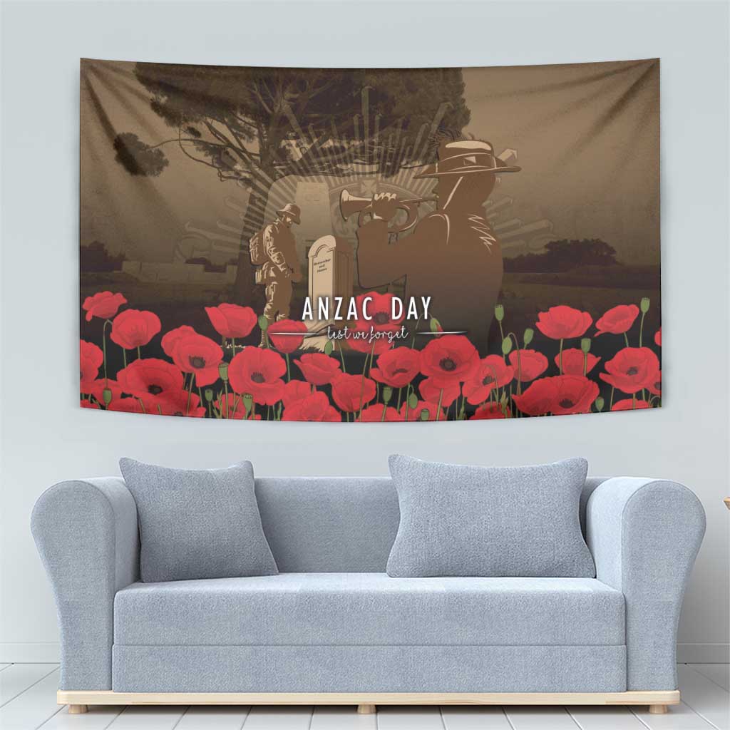 Australia - New Zealand ANZAC Lone Pine Tapestry The Last Post LT7 - Polynesian Pride