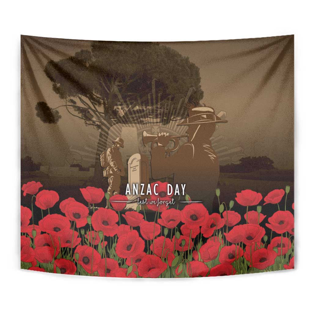 Australia - New Zealand ANZAC Lone Pine Tapestry The Last Post LT7 - Polynesian Pride