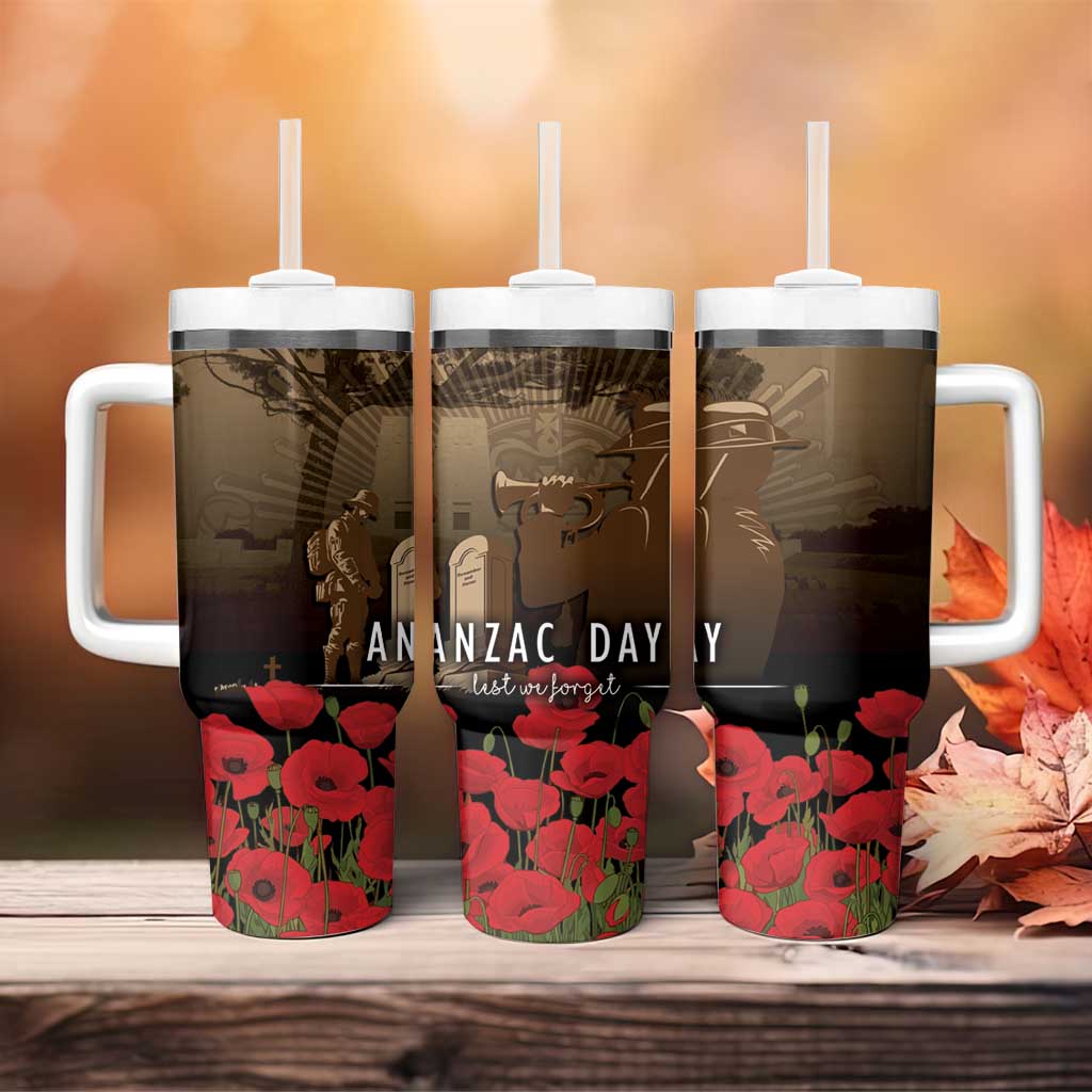 Australia - New Zealand ANZAC Lone Pine Tumbler With Handle The Last Post LT7 - Polynesian Pride