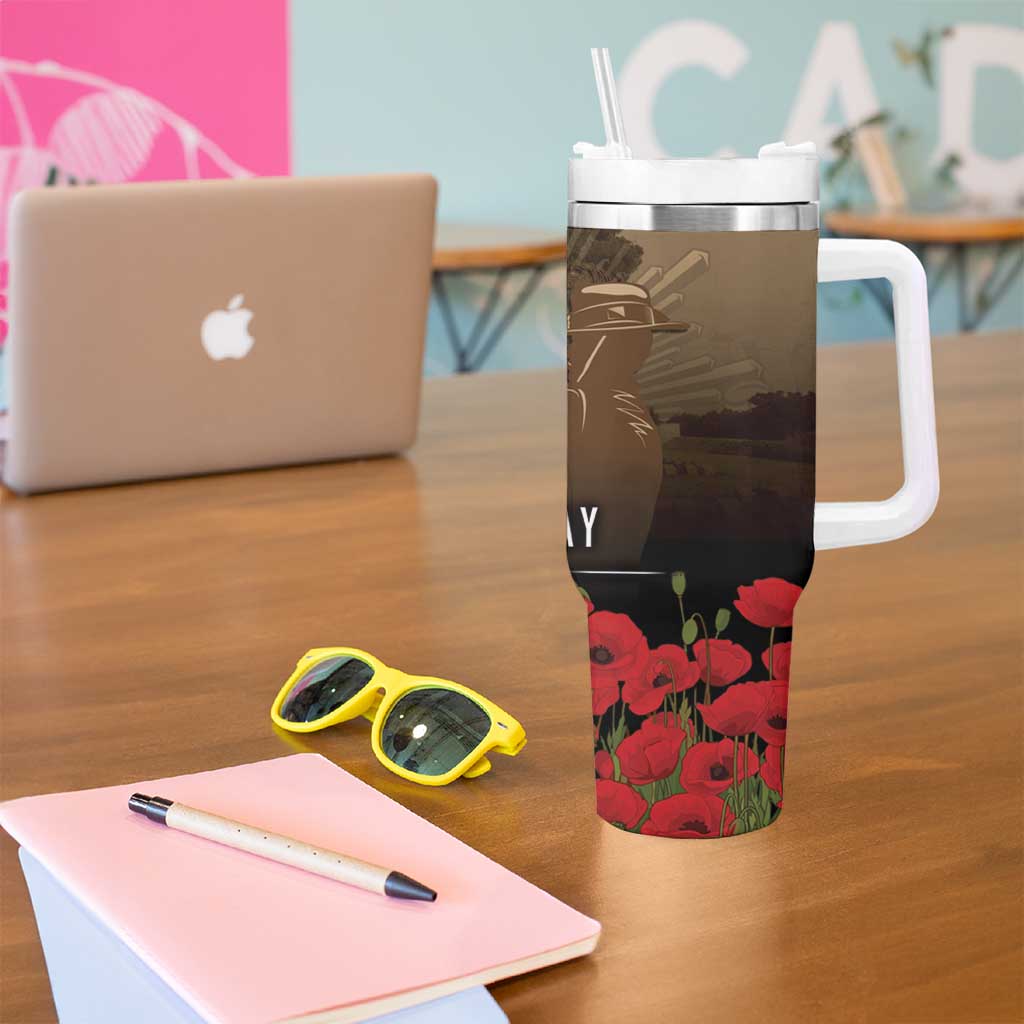 Australia - New Zealand ANZAC Lone Pine Tumbler With Handle The Last Post LT7 - Polynesian Pride