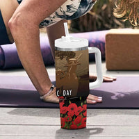 Australia - New Zealand ANZAC Lone Pine Tumbler With Handle The Last Post LT7 - Polynesian Pride