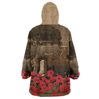 Australia - New Zealand ANZAC Lone Pine Wearable Blanket Hoodie The Last Post LT7 - Polynesian Pride