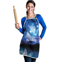 NZ Maori Matariki Scenery Apron Galaxy Sky
