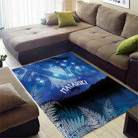 NZ Maori Matariki Scenery Area Rug Galaxy Sky