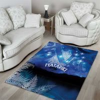 NZ Maori Matariki Scenery Area Rug Galaxy Sky