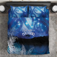NZ Maori Matariki Scenery Bedding Set Galaxy Sky