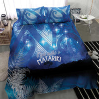 NZ Maori Matariki Scenery Bedding Set Galaxy Sky