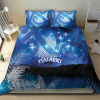 NZ Maori Matariki Scenery Bedding Set Galaxy Sky
