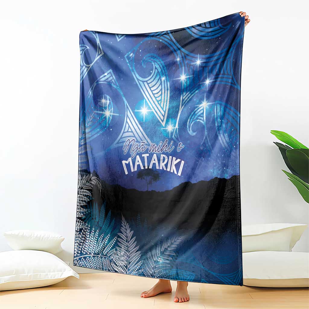NZ Maori Matariki Scenery Blanket Galaxy Sky LT7 - Polynesian Pride