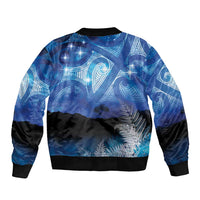 NZ Maori Matariki Scenery Bomber Jacket Galaxy Sky