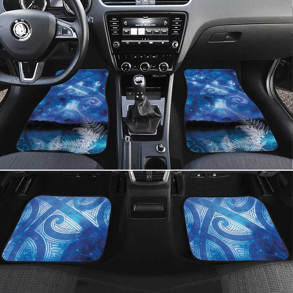 NZ Maori Matariki Scenery Car Mats Galaxy Sky LT7 Set 4pcs Galaxy - Polynesian Pride