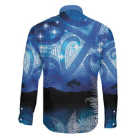 NZ Maori Matariki Scenery Family Matching Short Sleeve Bodycon Dress and Hawaiian Shirt Galaxy Sky