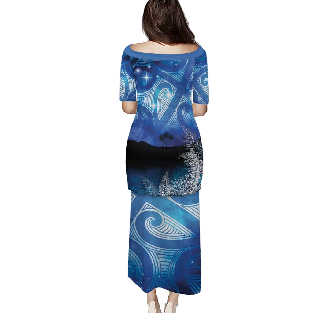 NZ Maori Matariki Scenery Puletasi Galaxy Sky