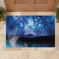 NZ Maori Matariki Scenery Rubber Doormat Galaxy Sky