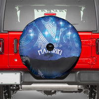 NZ Maori Matariki Scenery Spare Tire Cover Galaxy Sky