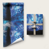 NZ Maori Matariki Scenery Wrapping Paper Galaxy Sky