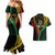 Personalised Vanuatu Couples Matching Mermaid Dress And Hawaiian Shirt 43rd Hapi Indipendens Long LT7 - Polynesian Pride