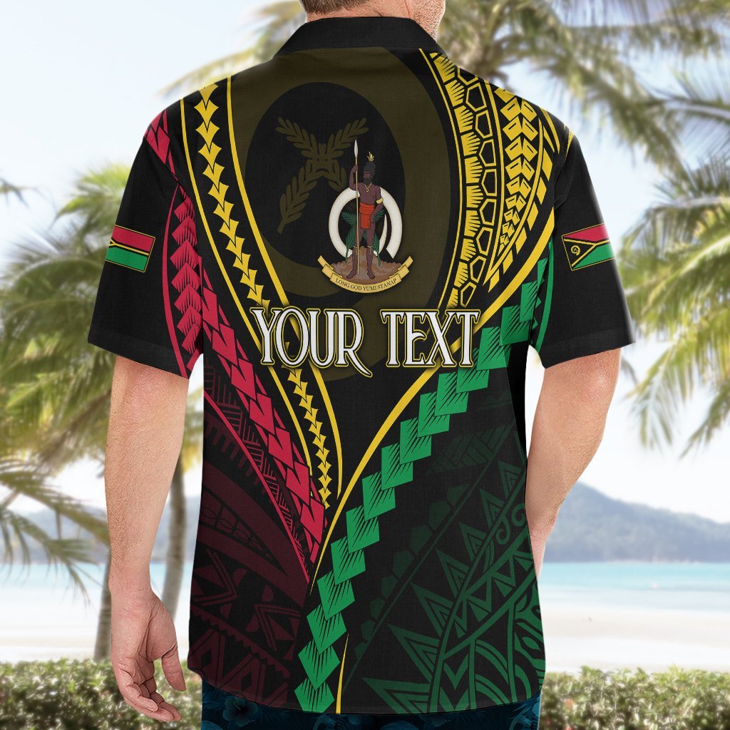 Personalised Vanuatu Hawaiian Shirt 44th Hapi Indipendens Long LT7 - Polynesian Pride