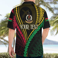 Personalised Vanuatu Hawaiian Shirt 44th Hapi Indipendens Long LT7 - Polynesian Pride