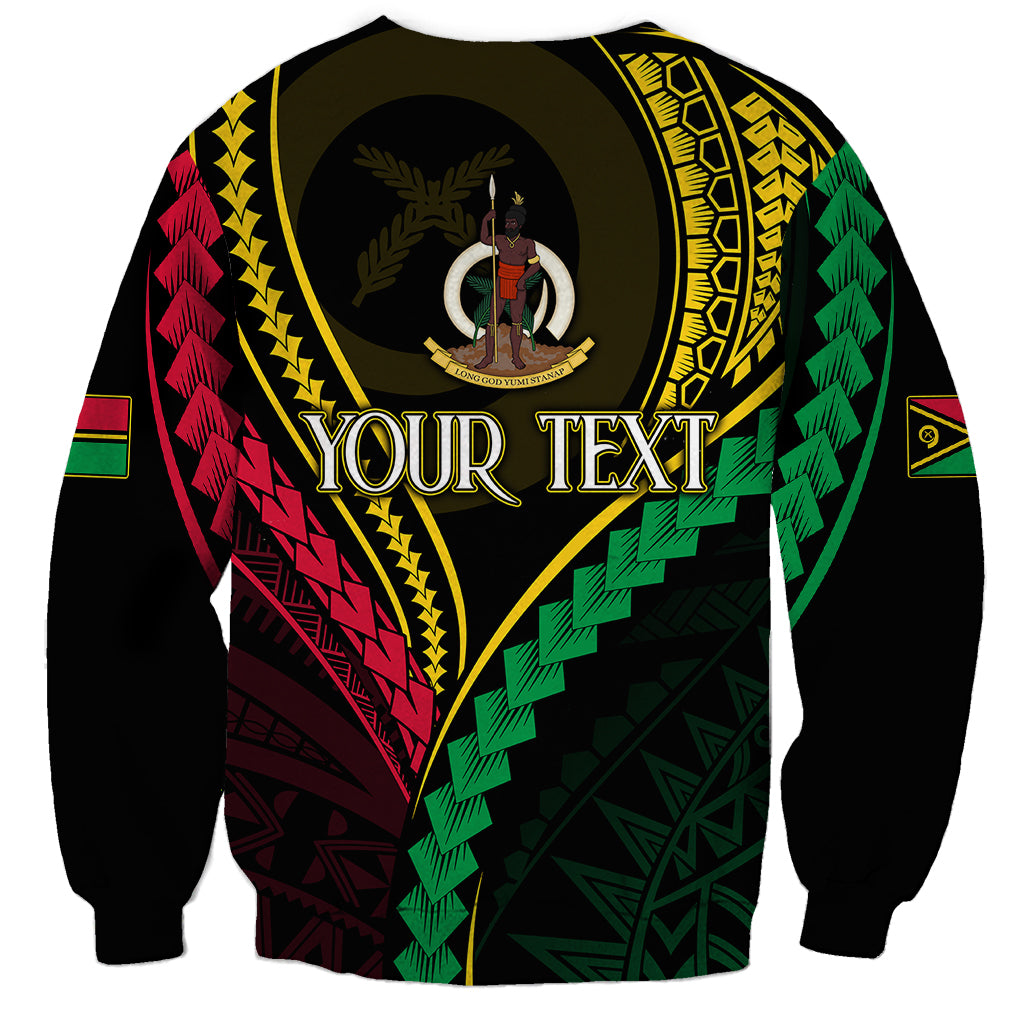 Personalised Vanuatu Sweatshirt 44th Hapi Indipendens Long LT7 - Polynesian Pride