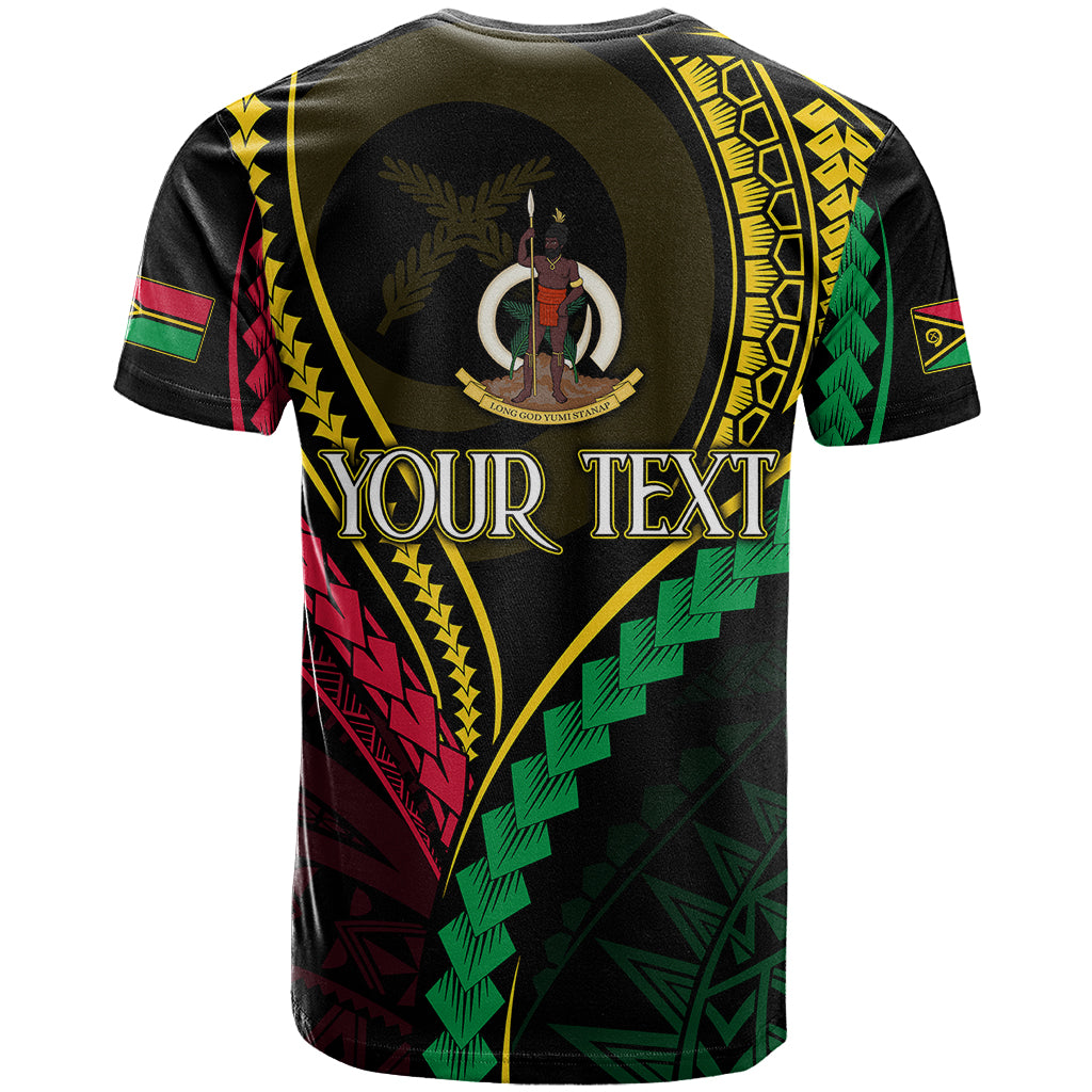 Personalised Vanuatu T Shirt 44th Hapi Indipendens Long LT7 - Polynesian Pride
