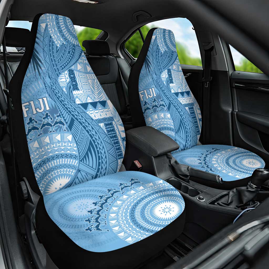 Fiji Rugby Bula Masi Car Seat Cover Fish Tail Kaivity Cibi - Turquoise