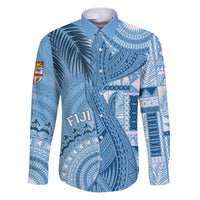 Fiji Rugby Personalised Bula Masi Family Matching Puletasi and Hawaiian Shirt Fish Tail Kaivity Cibi - Turquoise