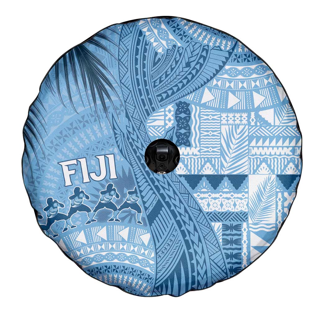 Fiji Rugby Bula Masi Spare Tire Cover Fish Tail Kaivity Cibi - Turquoise