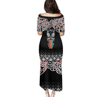 Kia Kaha Te Reo Maori Family Matching Puletasi and Hawaiian Shirt 50 Years Mo Ake Tonu Te Reo - Polynesian Pride