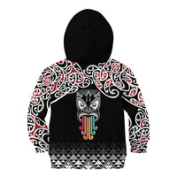 Kia Kaha Te Reo Maori Kid Hoodie 50 Years Mo Ake Tonu Te Reo - Polynesian Pride