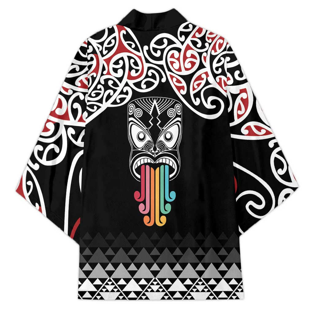 Kia Kaha Te Reo Maori Kimono 50 Years Mo Ake Tonu Te Reo - Polynesian Pride