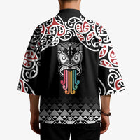 Kia Kaha Te Reo Maori Kimono 50 Years Mo Ake Tonu Te Reo - Polynesian Pride