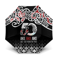Kia Kaha Te Reo Maori Umbrella 50 Years Mo Ake Tonu Te Reo - Polynesian Pride