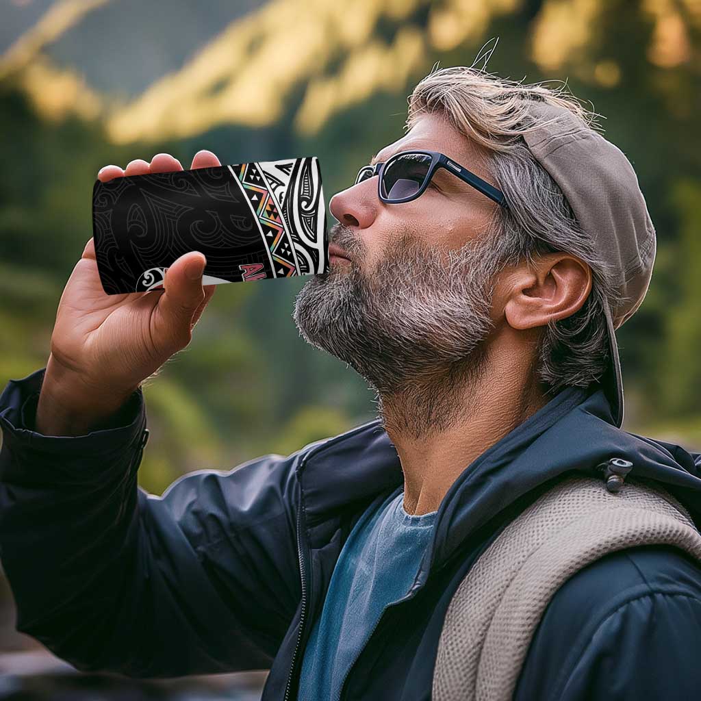 50 Years Kia Kaha Te Reo Maori 4 in 1 Can Cooler Tumbler Ake Ake Ake! - Polynesian Pride