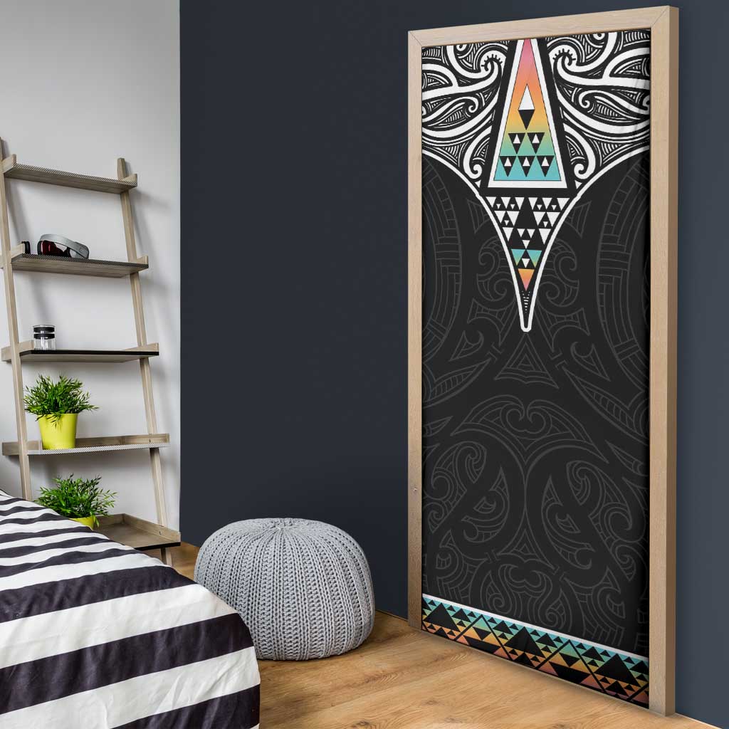 50 Years Kia Kaha Te Reo Maori Door Cover Ake Ake Ake! - Polynesian Pride