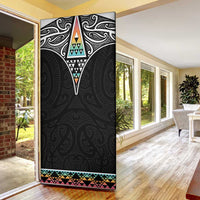 50 Years Kia Kaha Te Reo Maori Door Cover Ake Ake Ake! - Polynesian Pride