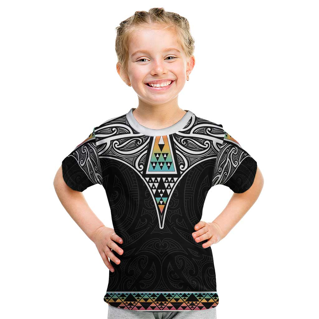 50 Years Kia Kaha Te Reo Maori Kid T Shirt Ake Ake Ake! - Polynesian Pride