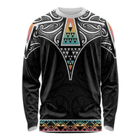 50 Years Kia Kaha Te Reo Maori Long Sleeve Shirt Ake Ake Ake! - Polynesian Pride