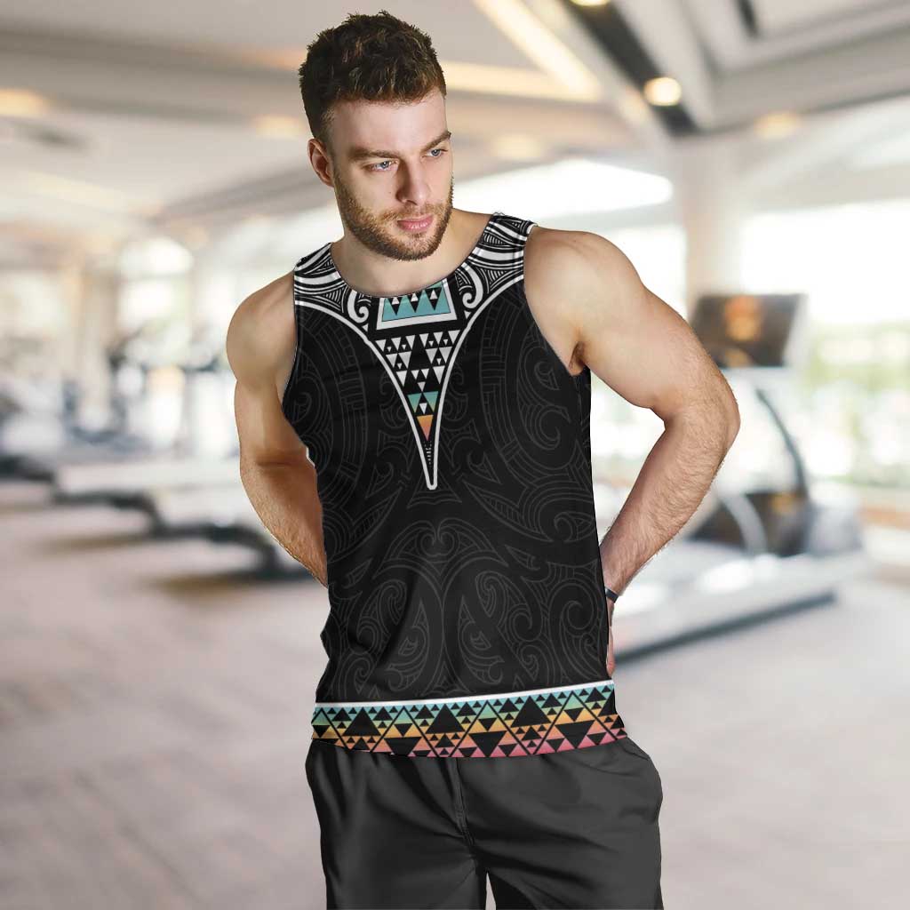 50 Years Kia Kaha Te Reo Maori Men Tank Top Ake Ake Ake! - Polynesian Pride