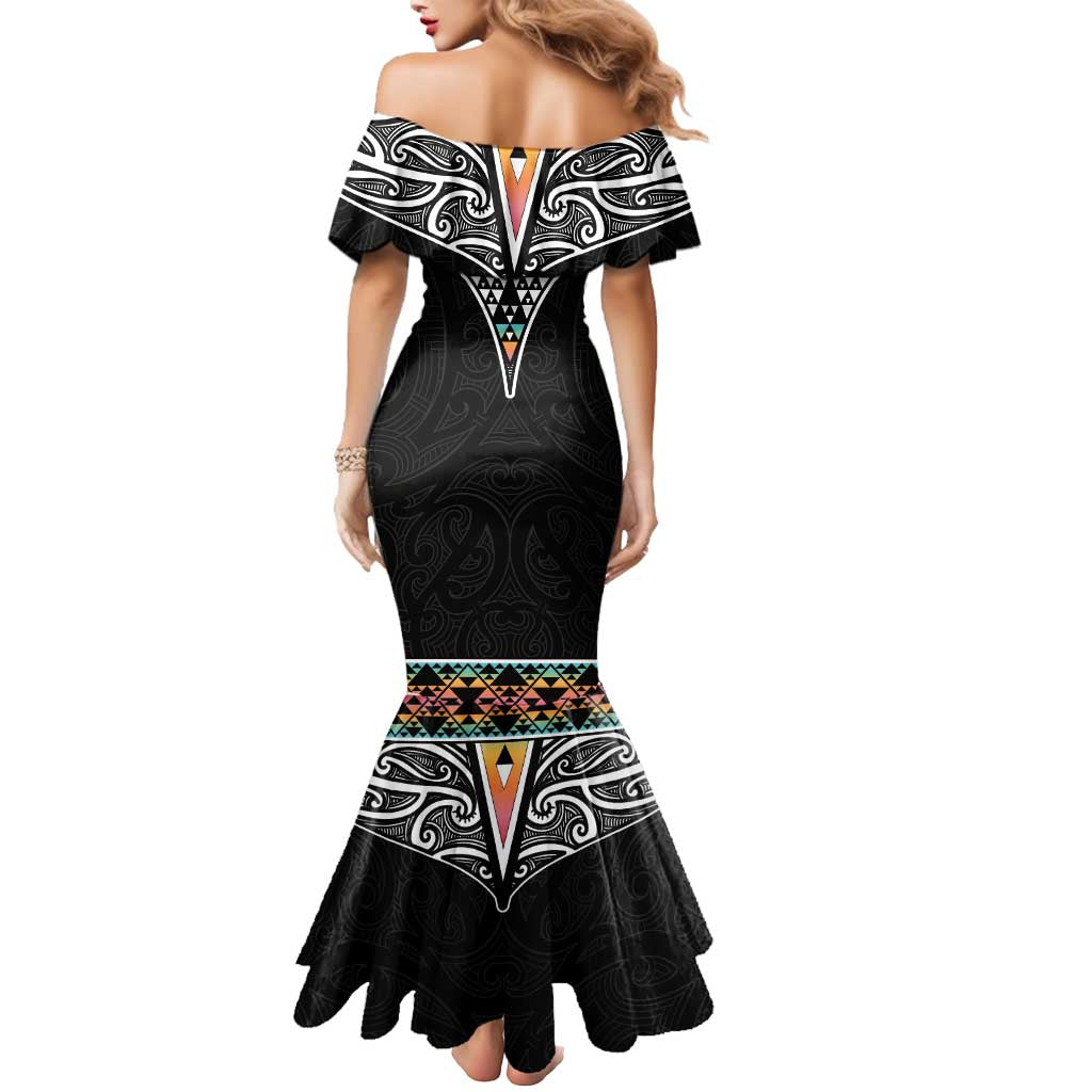 50 Years Kia Kaha Te Reo Maori Mermaid Dress Ake Ake Ake! - Polynesian Pride