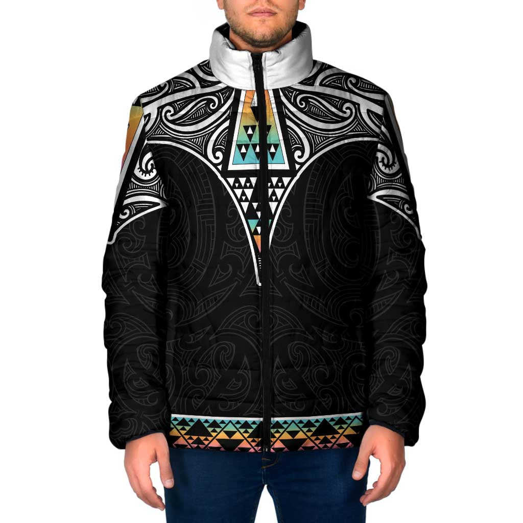 50 Years Kia Kaha Te Reo Maori Padded Jacket Ake Ake Ake! - Polynesian Pride