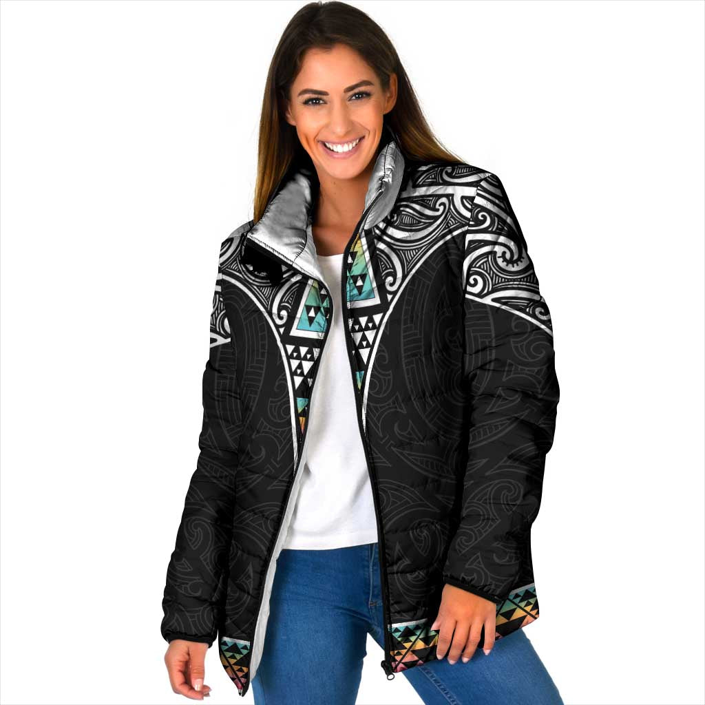 50 Years Kia Kaha Te Reo Maori Padded Jacket Ake Ake Ake! - Polynesian Pride