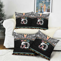 50 Years Kia Kaha Te Reo Maori Pillow Cover Ake Ake Ake! LT7 - Polynesian Pride