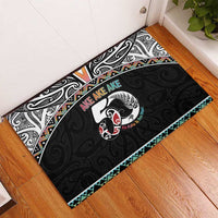 50 Years Kia Kaha Te Reo Maori Rubber Doormat Ake Ake Ake! - Polynesian Pride