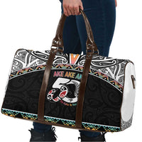 50 Years Kia Kaha Te Reo Maori Travel Bag Ake Ake Ake! - Polynesian Pride